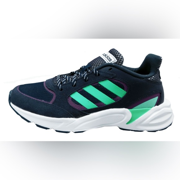 Adidas Women’s Valasion Navy Sneakers - Picture 2 of 6
